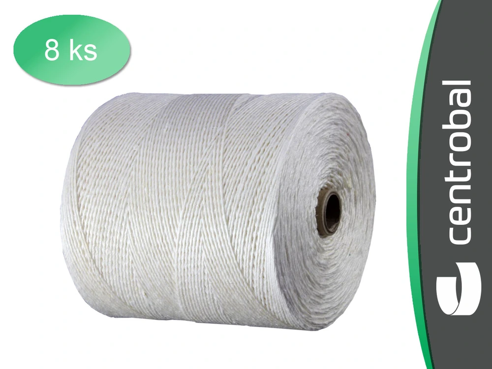 Provázek lněný 105 x 4 , 500g - 8ks - potravinářský