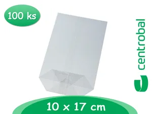 Sáček PP 100 x 170 mm Křížové dno (100ks)
