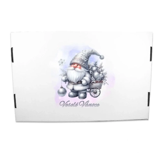 Krabice s víkem na cukroví skřítkové MIX 2kg ( dno+víko)